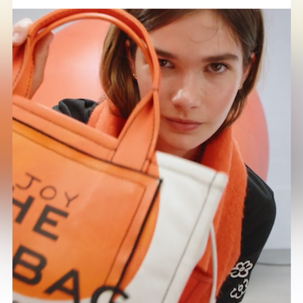 DAVID SHRIGLEY X MARC JACOBS CANVAS MEDIUM TOTE BAG - Picture 7 of 16